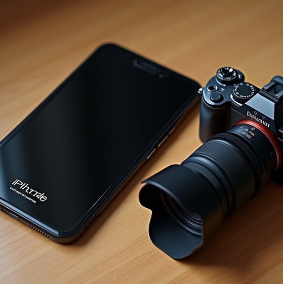 iphone versus professional camera