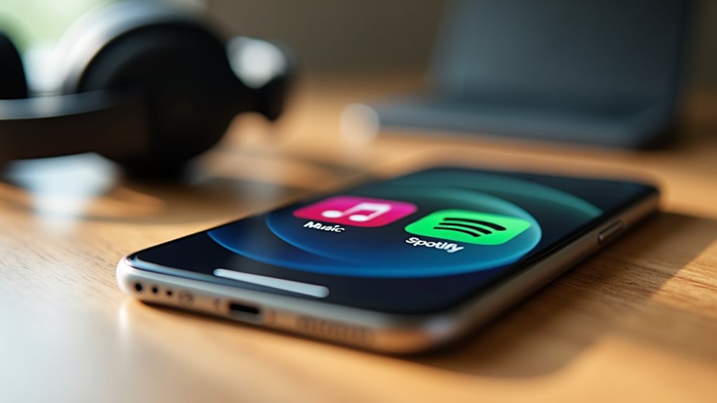 porównanie apple music vs spotify na iphone