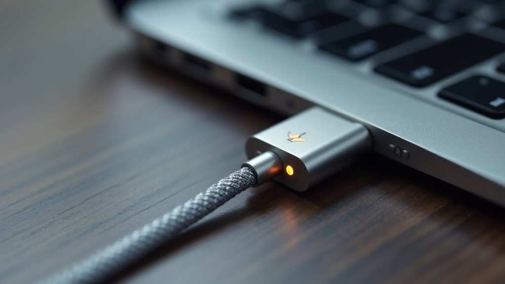 zapewnij wystarczalność zasilania USB