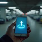 znajdowanie zgubionego samochodu na parkingu za pomocą iPhone'a