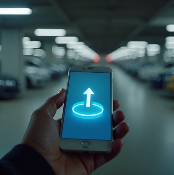 znajdowanie zgubionego samochodu na parkingu za pomocą iPhone'a