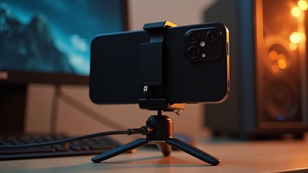 łańcuch audio mikrofonu iphone pc