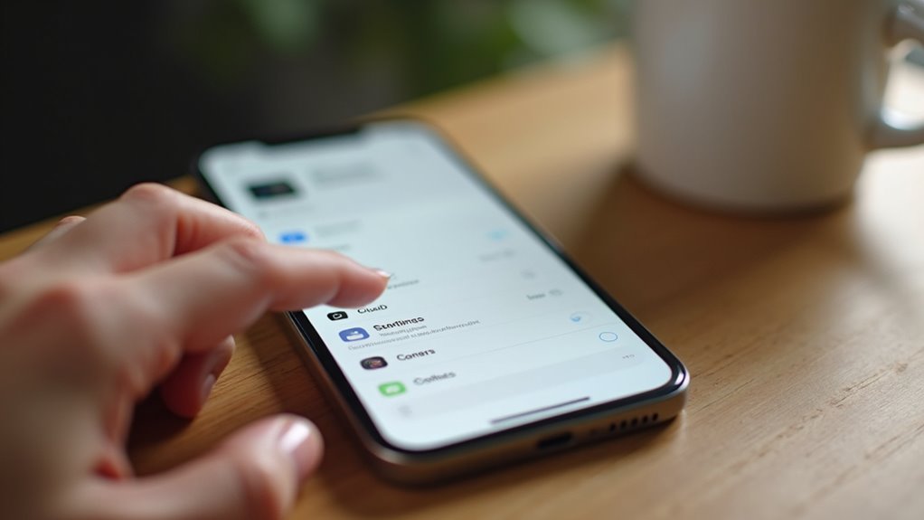 ręczne odświeżanie synchronizacji kontaktów iPhone