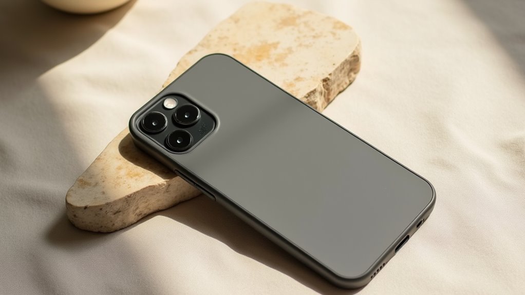 matowe minimalistyczne etui na iPhone 16
