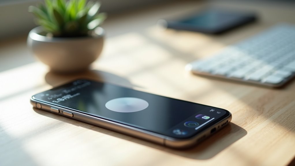 minimalistyczny ekran początkowy ios 18