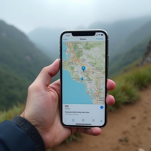 przewodnik po mapach offline dla podróżnych z iPhone'em