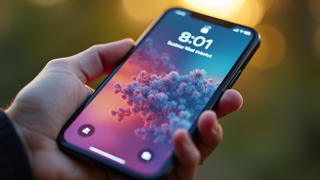 spersonalizowane centrum sterowania na ekranie blokady ios