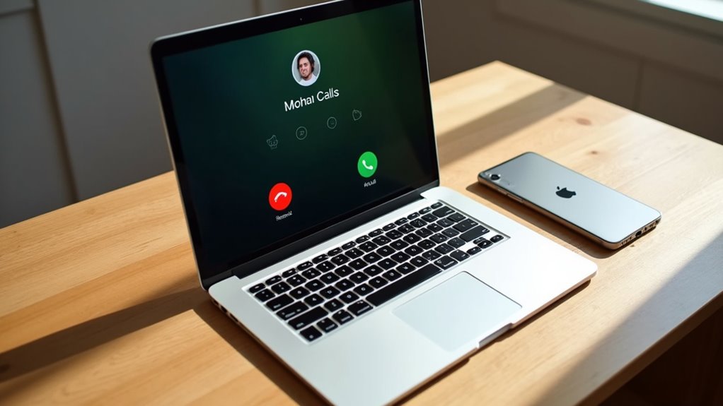 odbieranie połączeń z iPhone'a na iPadzie lub komputerze Mac