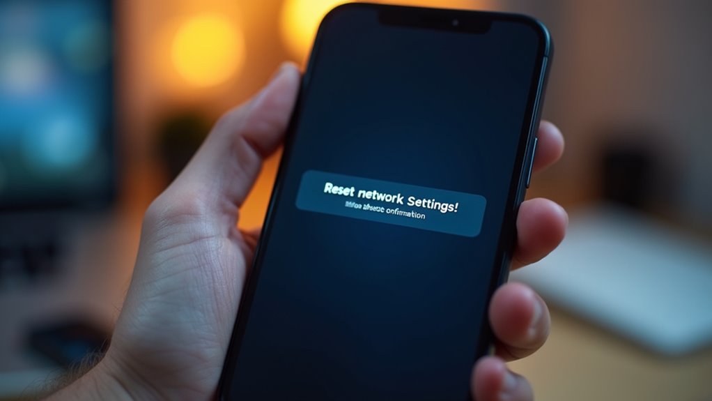 zresetuj ustawienia sieciowe bez utraty danych