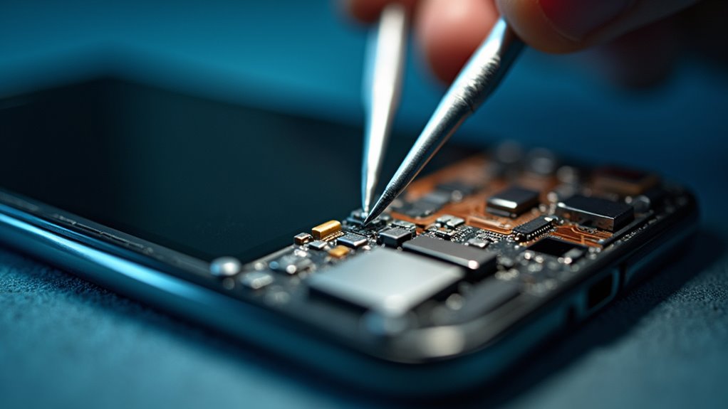 zabezpiecz połączenia kabli wyświetlacza iPhone’a