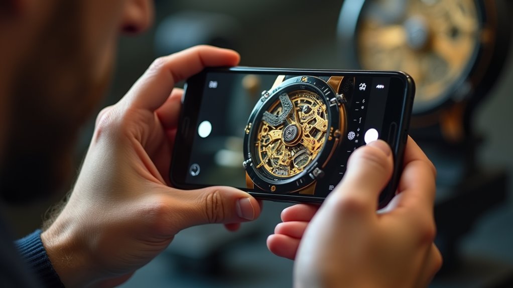 zoom wideo z lupą iPhone'a i blokadą AF